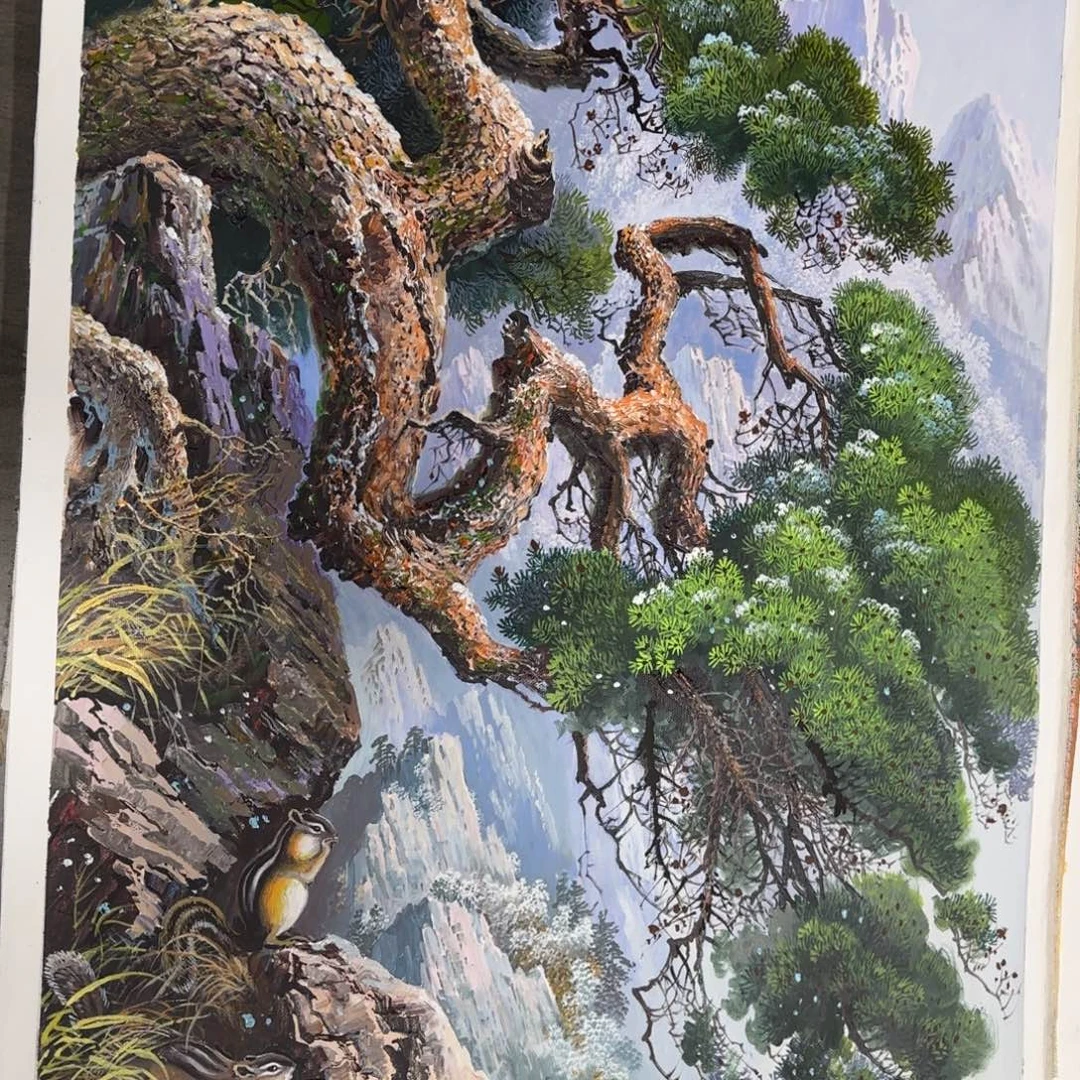 油画加油加油努力加油加油