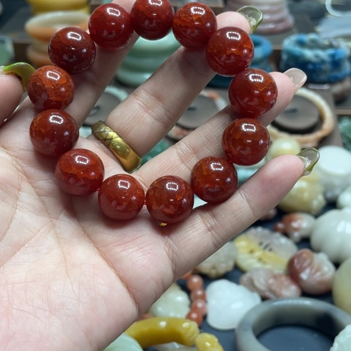 合金手链石英质玉