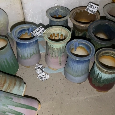 3***。罐8077 微瑕38包邮景德镇陶瓷