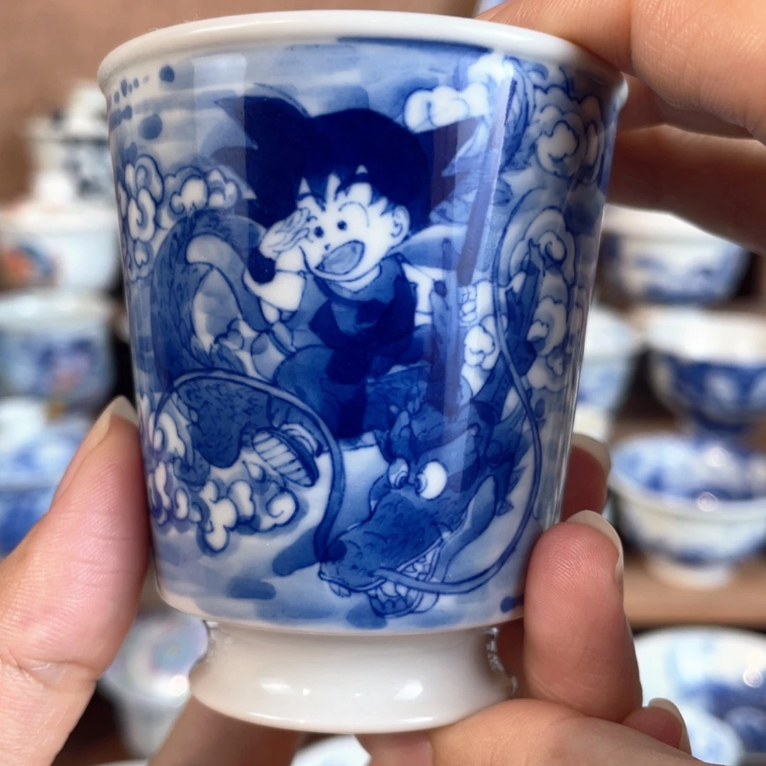 泥藝瓷梦七龙珠闻香杯
