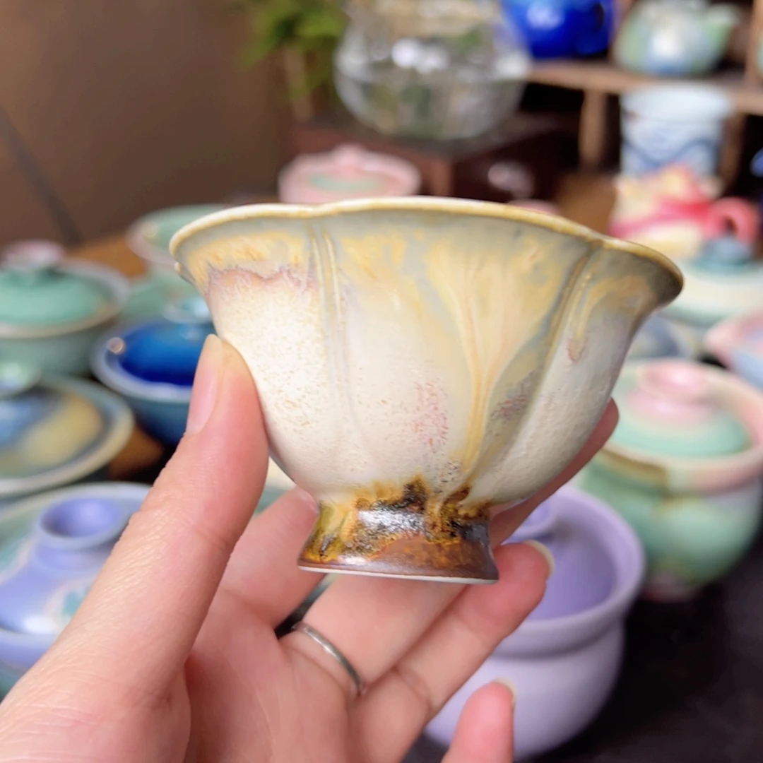 杯青現纯手工制作柴茶器