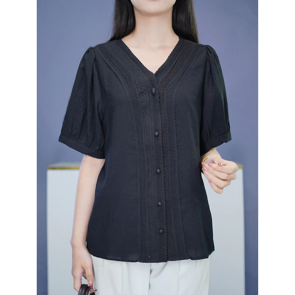 独特别致漂亮小衫洋气时尚高级感上衣胖mm大码女装遮肚子气质衣服