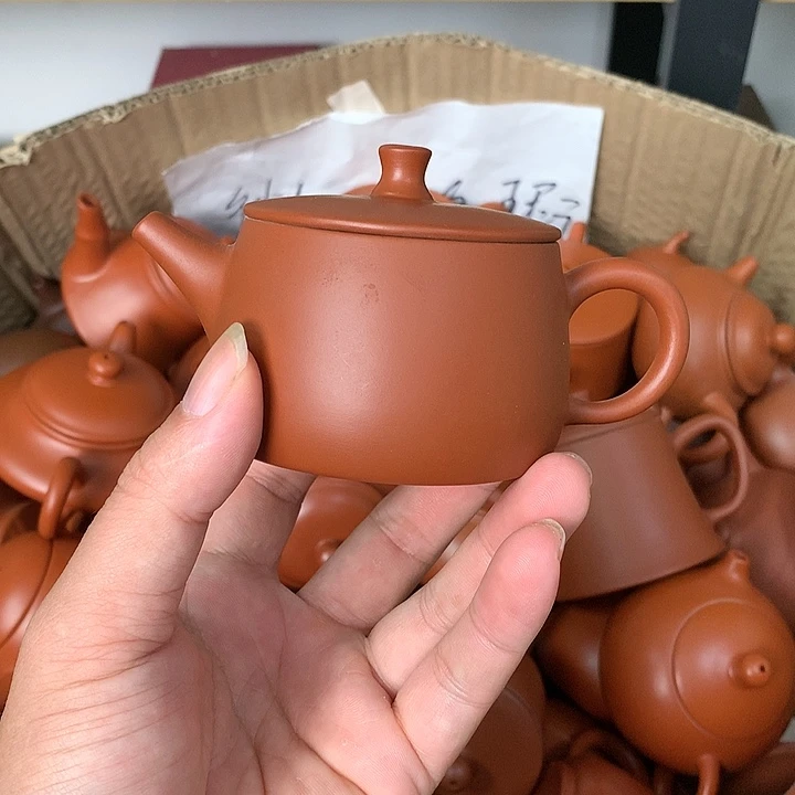 紫砂茶壶原矿朱泥茶具茶壶家用130