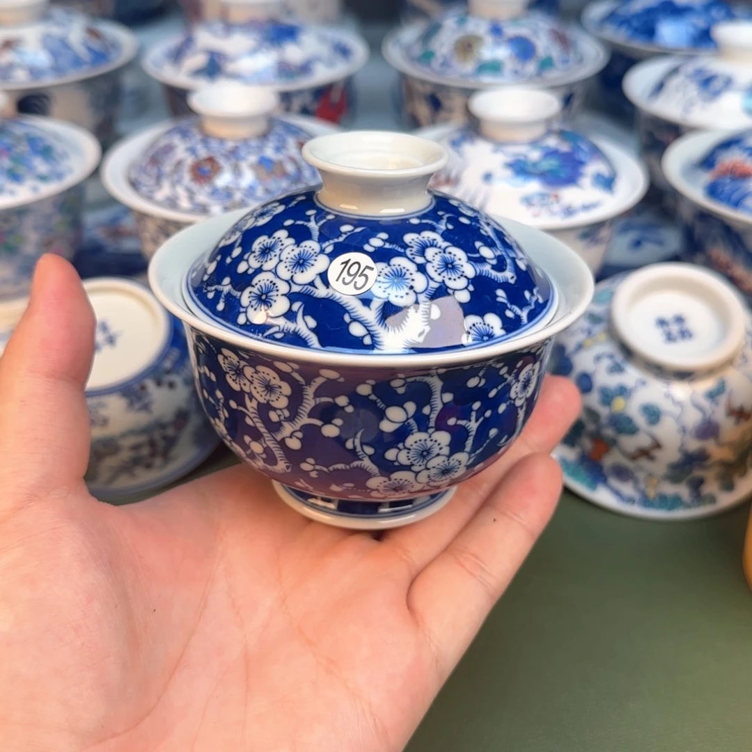 彦祖纯手工手绘茶具195