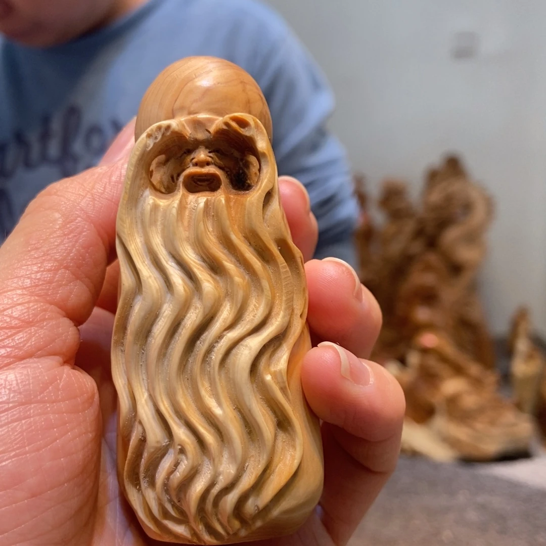 柏木（崖柏）太行崖柏根雕摆件