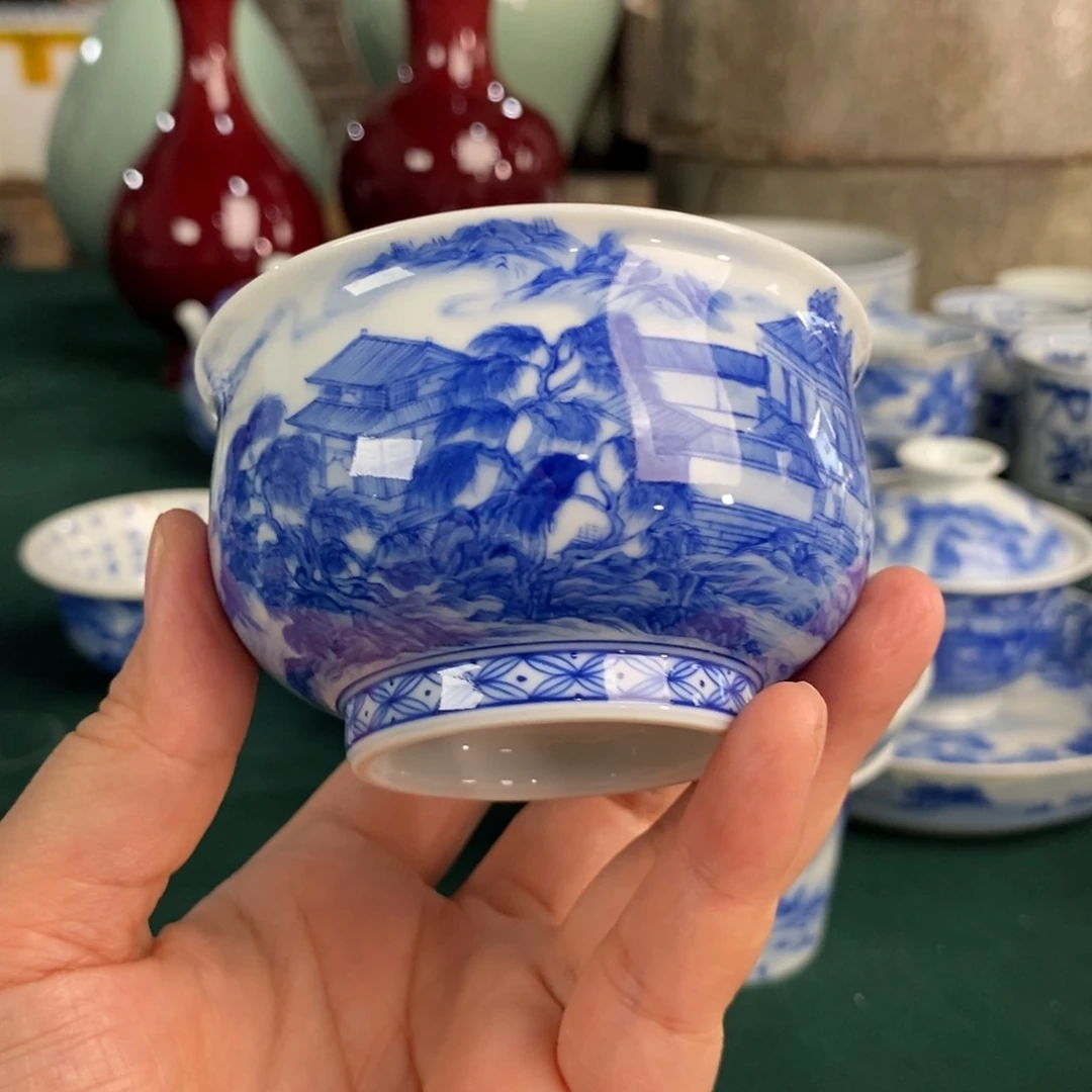 杯景德镇陶瓷手工手绘