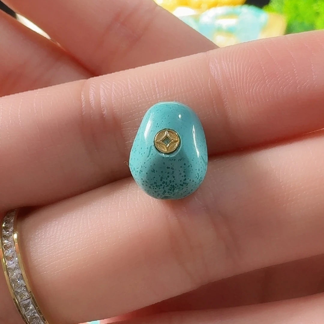 绿松石未镶嵌吊坠(不含链)