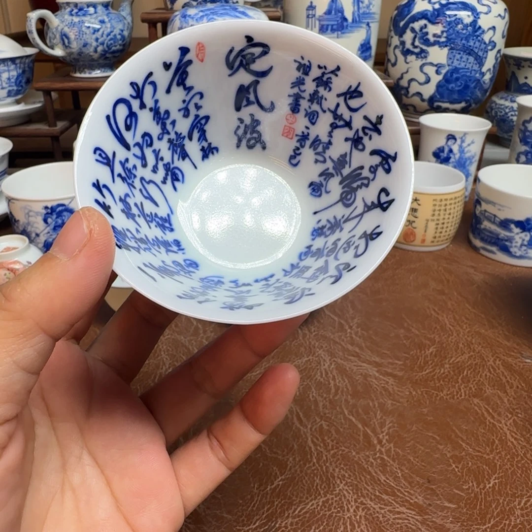 陶摆件今天晚上的月亮很圆