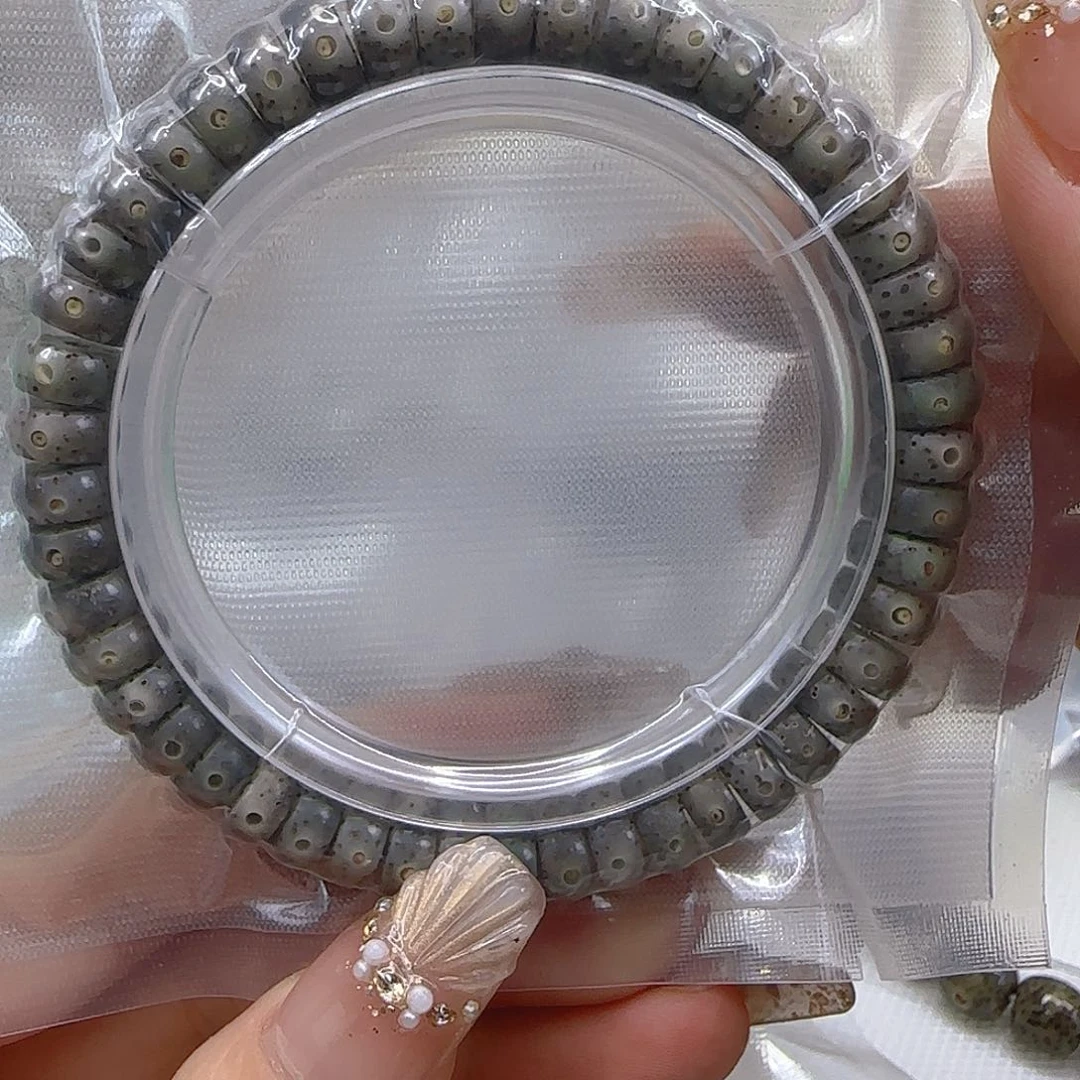 星月菩提手串236哈哈黑星月菩提94片片单圈