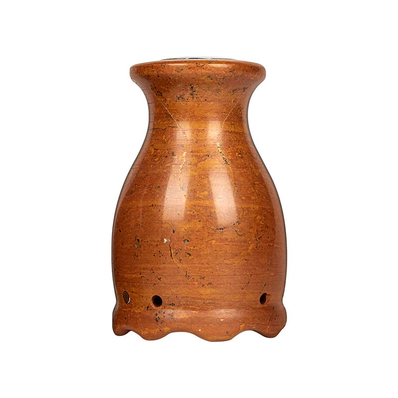 红砭石莲花口火龙罐中医专用罐艾灸馆专用灸罐家用艾灸罐刮痧罐