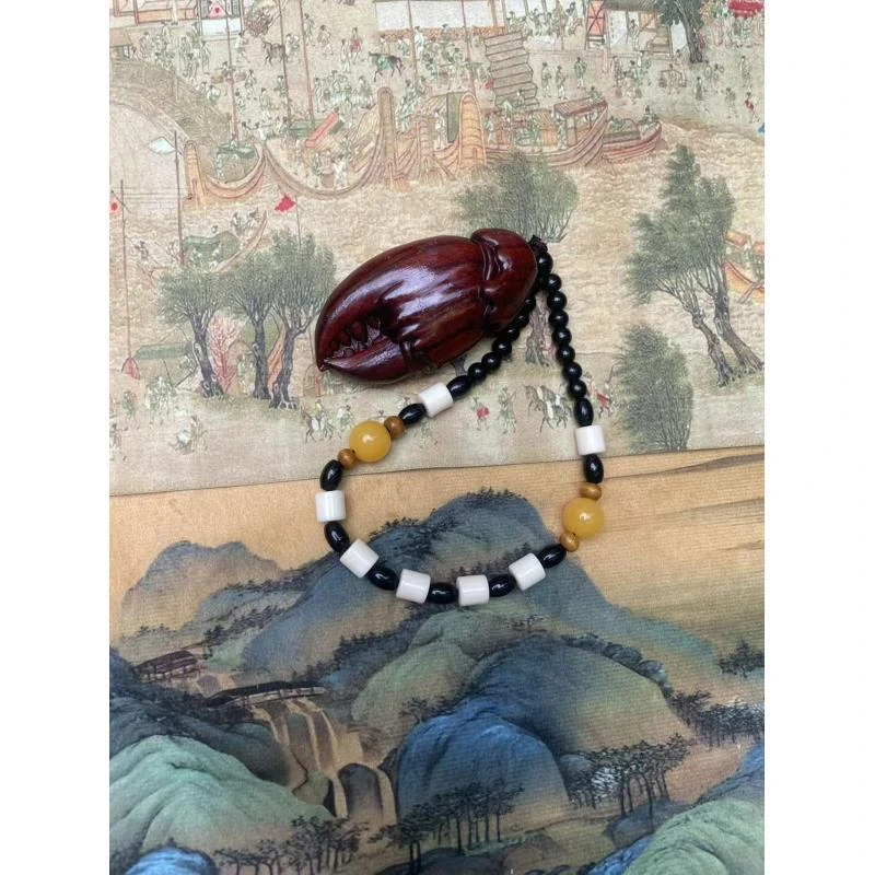 S0094-非洲花梨压缩手把 件蟹钳