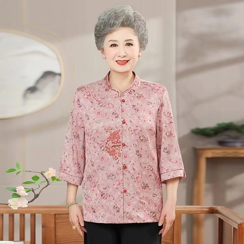 【扣号链接】 中老年妈妈装奶奶装品牌撤柜气质百搭