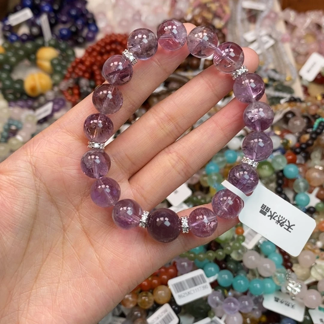 未镶嵌手链紫晶485