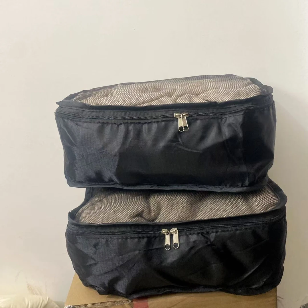 发2个【30*20*12】行李箱整理袋黑色