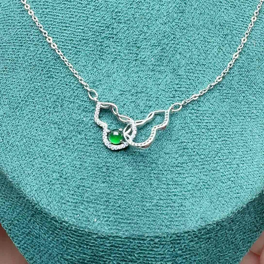 翡翠颈饰未镶嵌A34项链