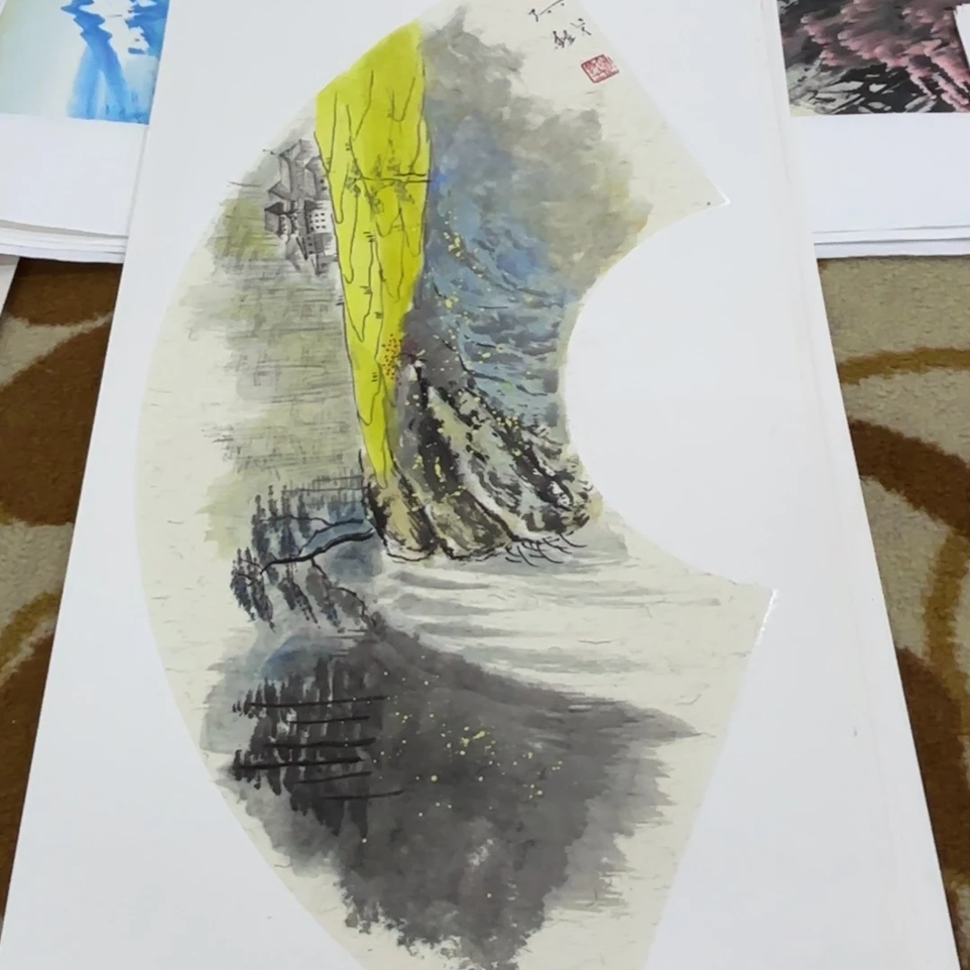 国画赵铁老师四尺四开刘