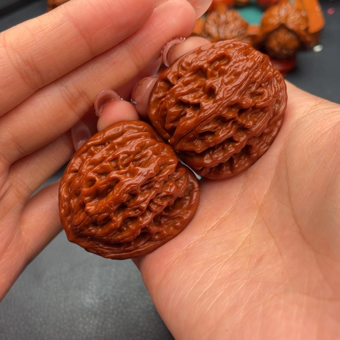 文玩核桃把件麦虎