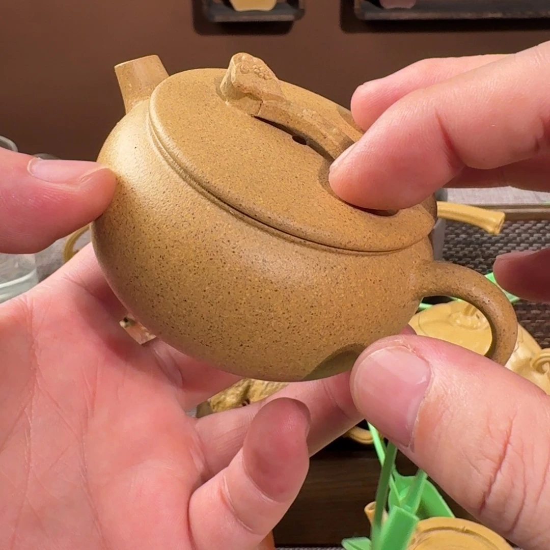 紫砂茶壶元舟汉瓦