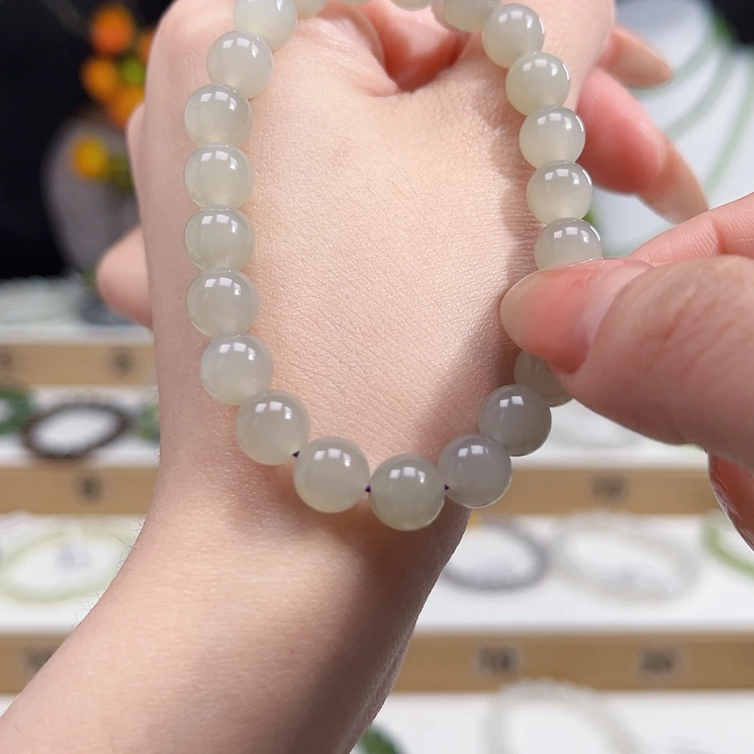 和田玉未镶嵌手串