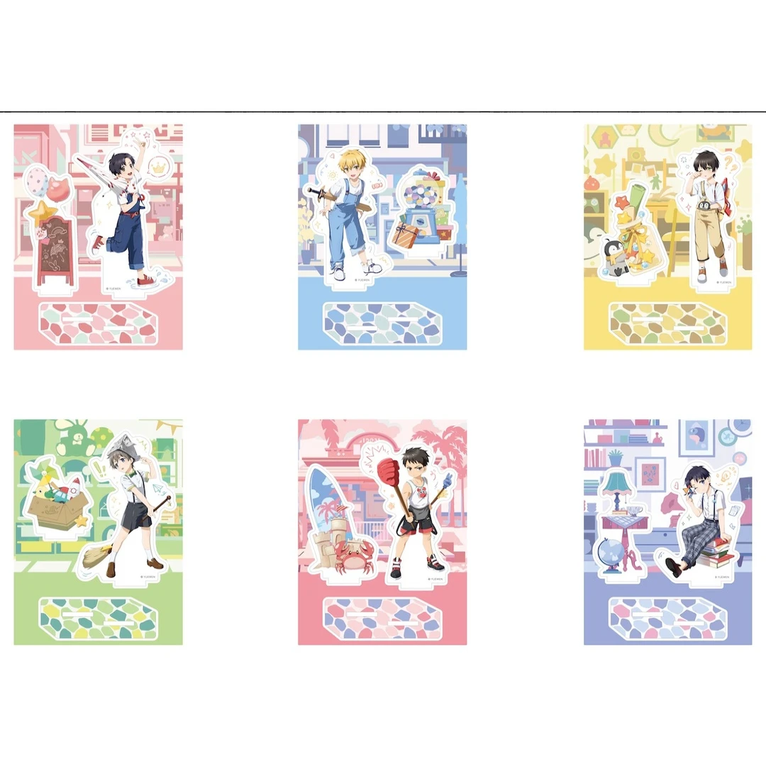 拆盒拆包南漫社全职高手小朋友系列满版立牌盲盒叶修盲盒代拆