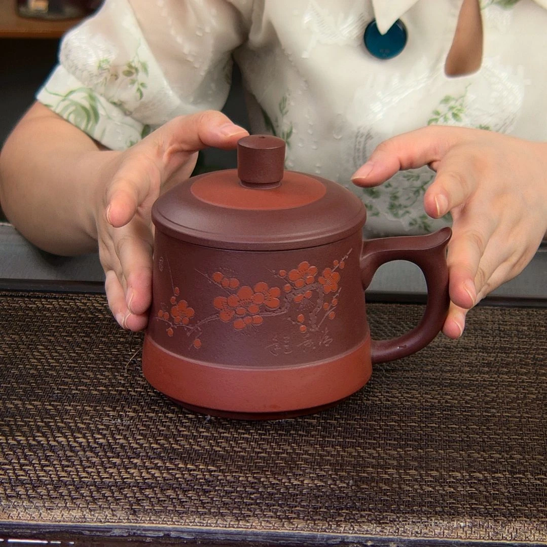 茶杯紫砂高货放漏