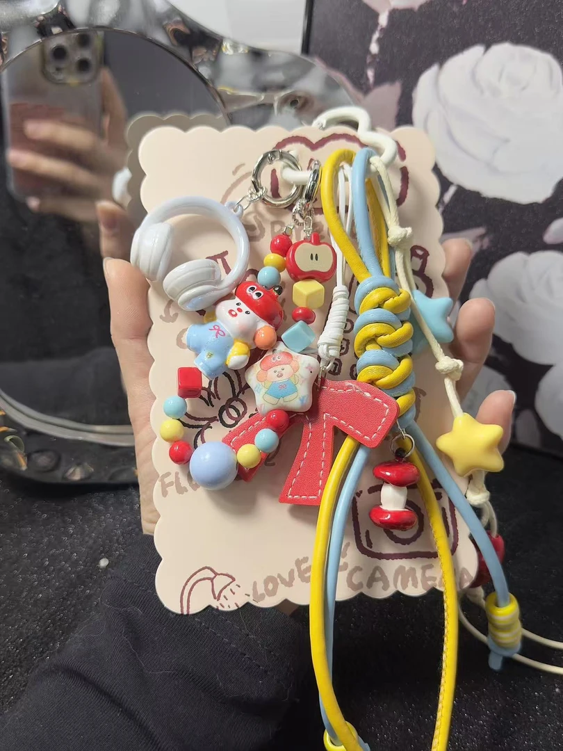 【卡8树脂珠】手机链手工DIY串珠亚克力配件diy工艺珠子包挂配件