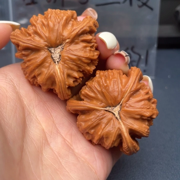 悟***生吊坠文玩核桃白狮子