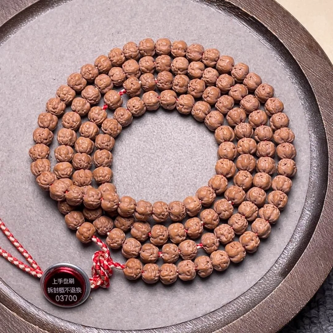手串金刚菩提?****?私人定制超头佛手108尺寸6.5➕