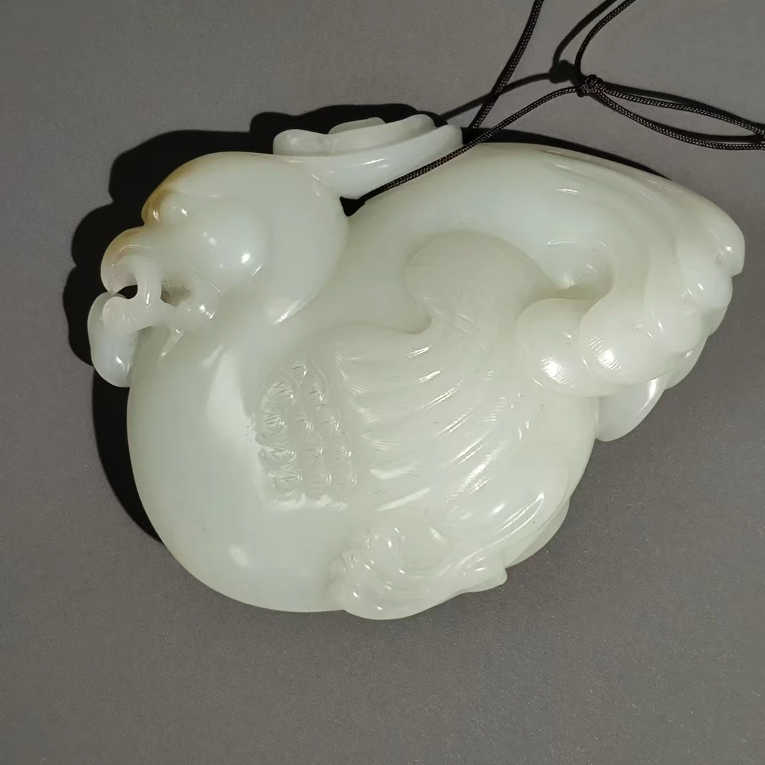 清代和田玉玉雀1