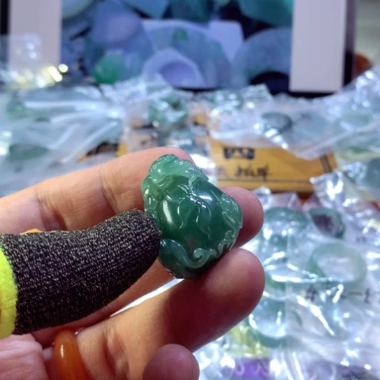 未镶嵌戒圈翡翠翡翠