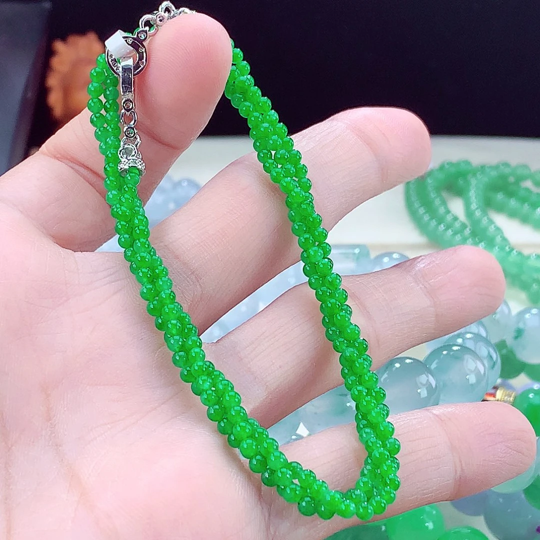 翡翠未镶嵌手链卡3