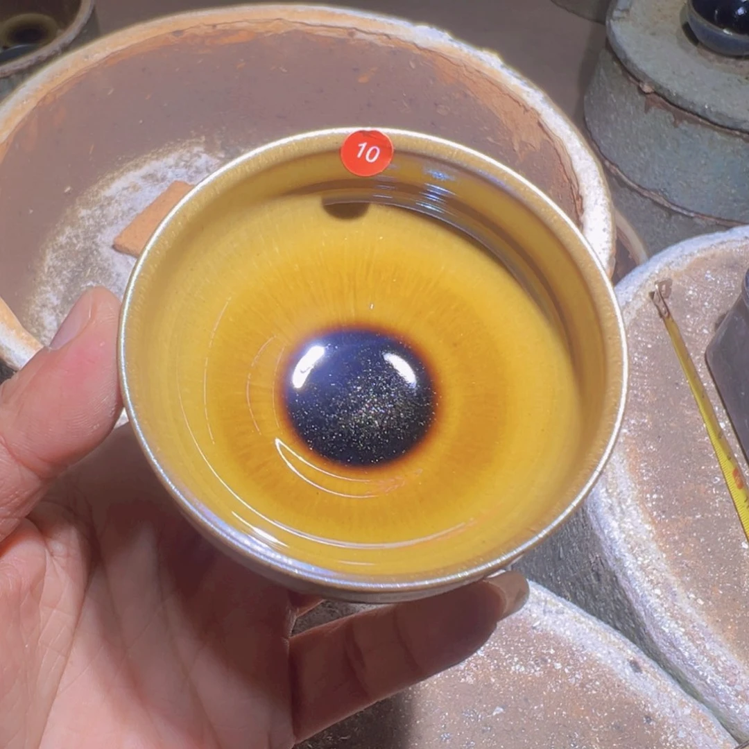 茶盏10 建窑建盏奇飞窑