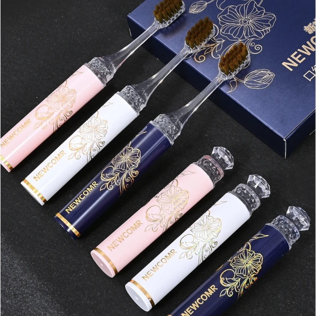 高档出差式女士家用护龈清洁软毛牙刷酒店便携装