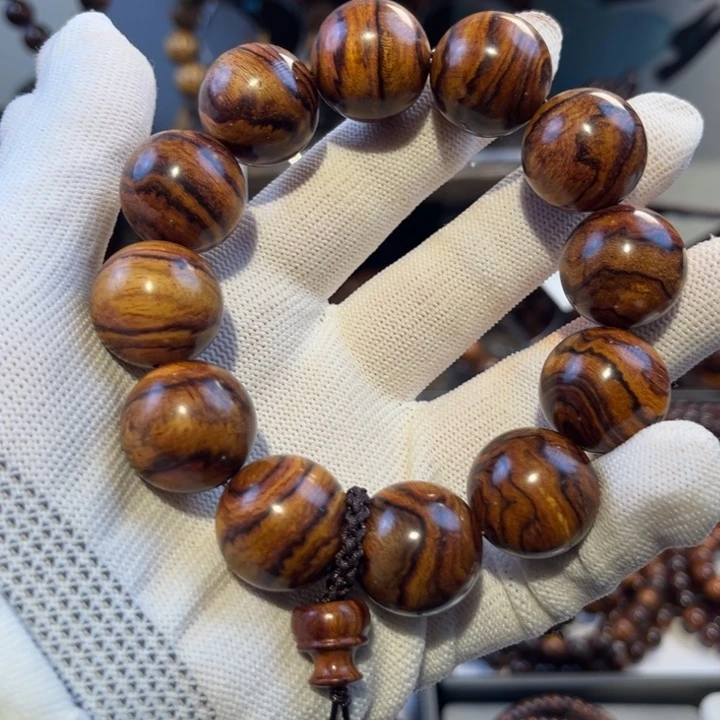 黄花梨/降香黄檀手串/手链奧*胖