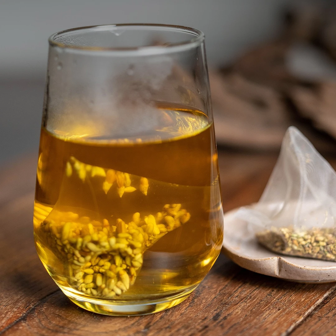 齐鲁嵩山老槐树花苞茶手工炒制大山深处老槐树花苞