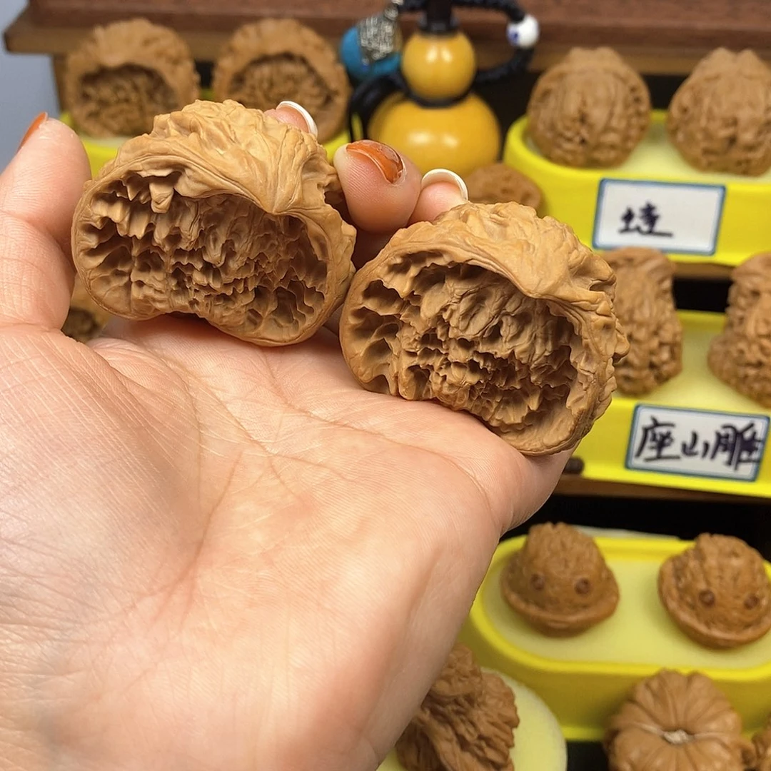 核桃蛇头 文玩/木作/... 文玩把件