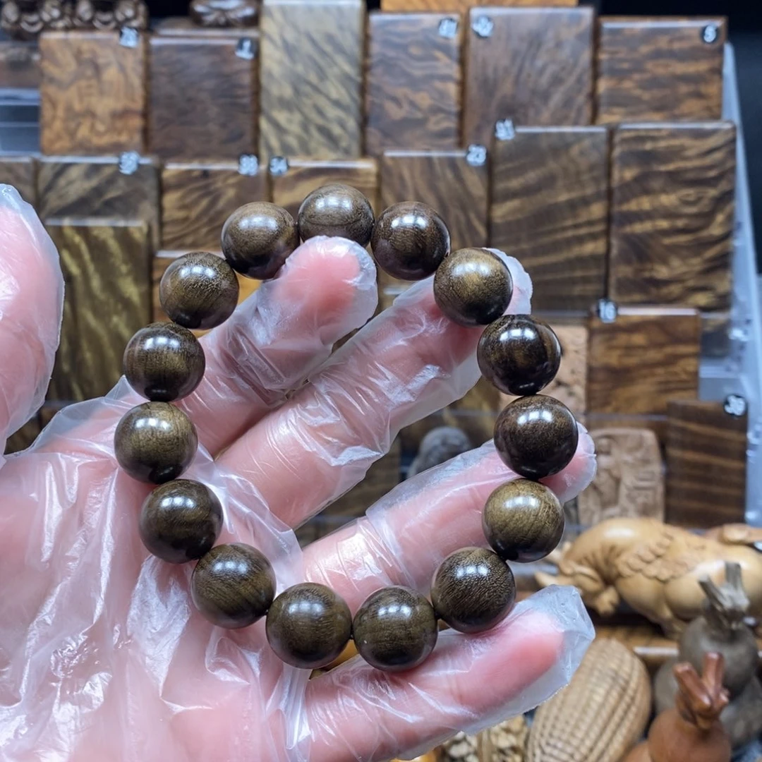 *****金丝楠小叶桢楠手串1.5