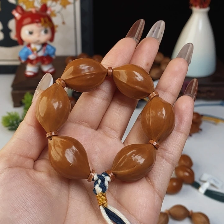 木质梅林铁核19.28，抛光手捻