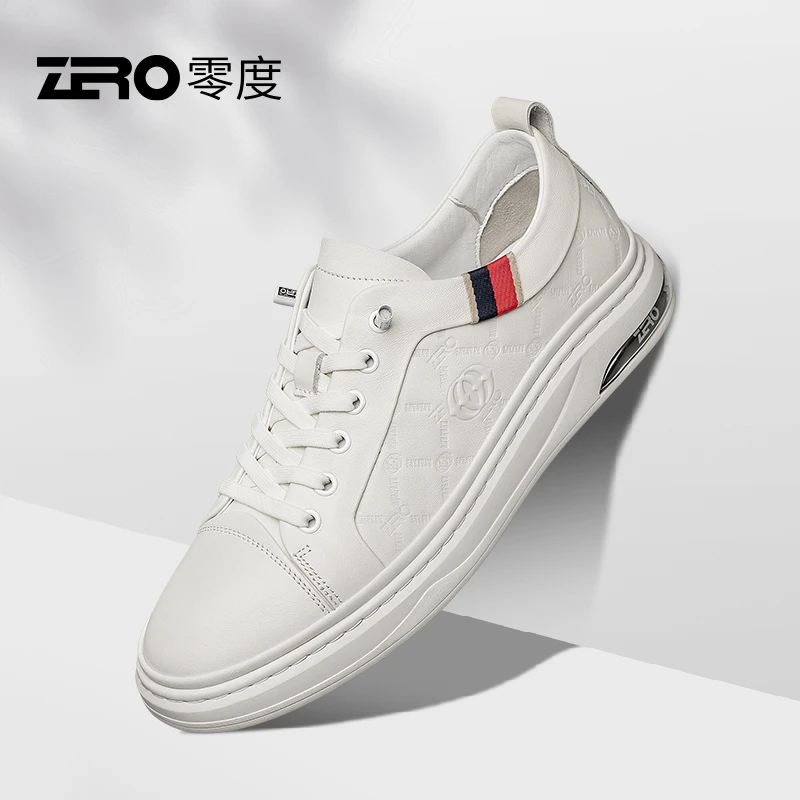 ZRO/零度轻奢百搭真皮男鞋25爆款时尚压花舒适羊皮内里户外驾车鞋