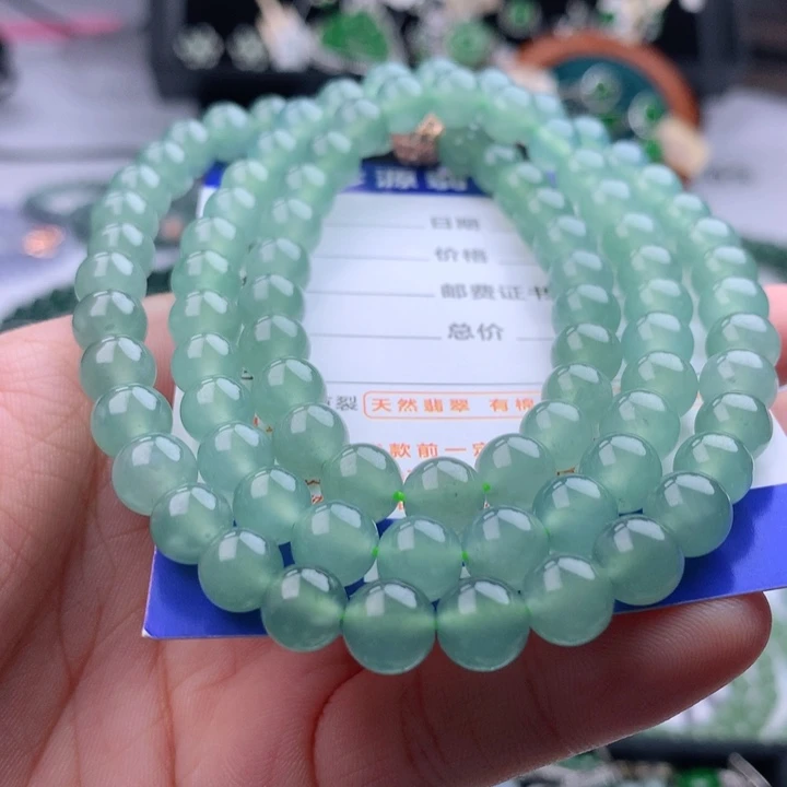 项链未镶嵌翡翠芝***品卡7.8