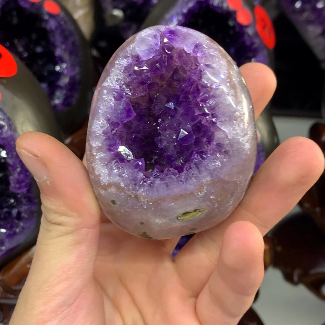 紫晶小葛摆件未镶嵌