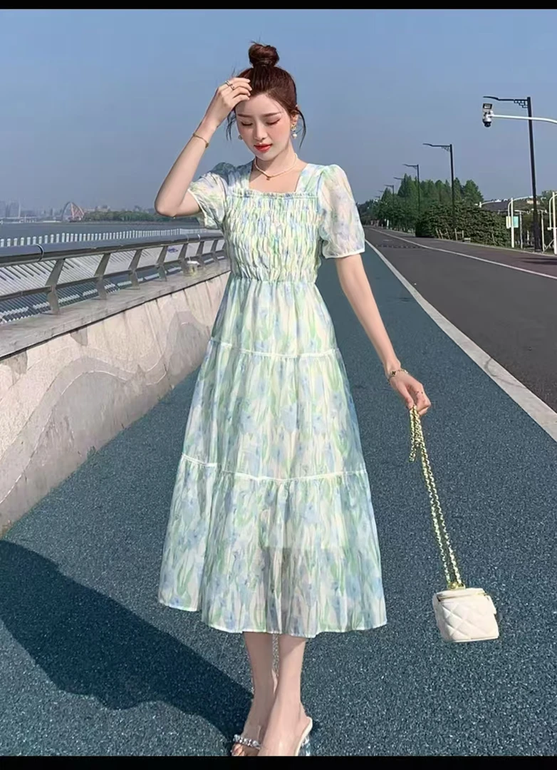 7798优雅显瘦连衣裙al