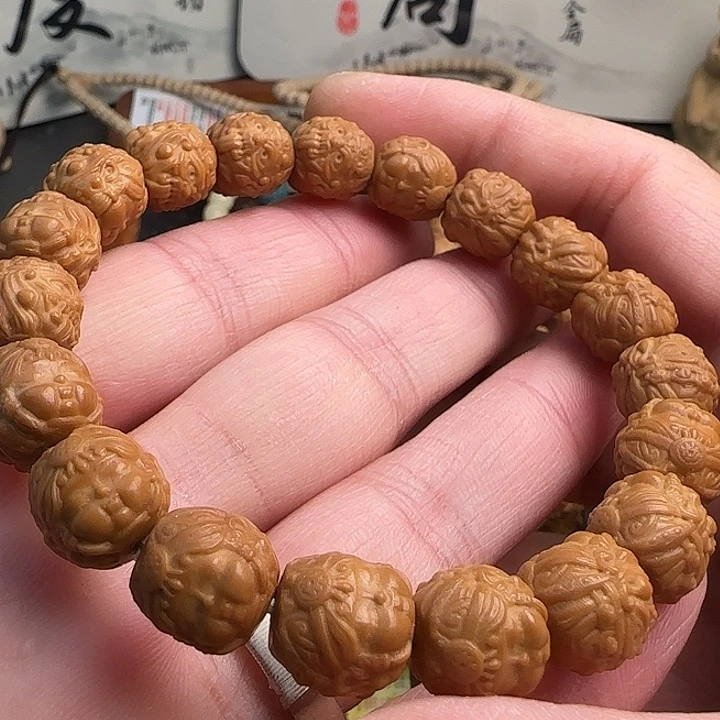 猴头核桃手串全品精工扎基拉姆尺寸11mm
