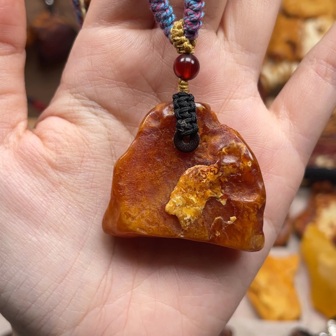 琥珀未镶嵌珠宝奇石