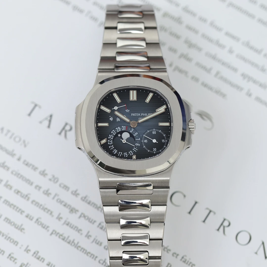95新 Patek Philippe/百达翡丽 24年鹦鹉螺系列5712A男士机械腕表