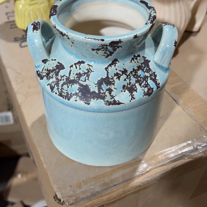 瓷花瓶摆件外贸出口（微瑕）