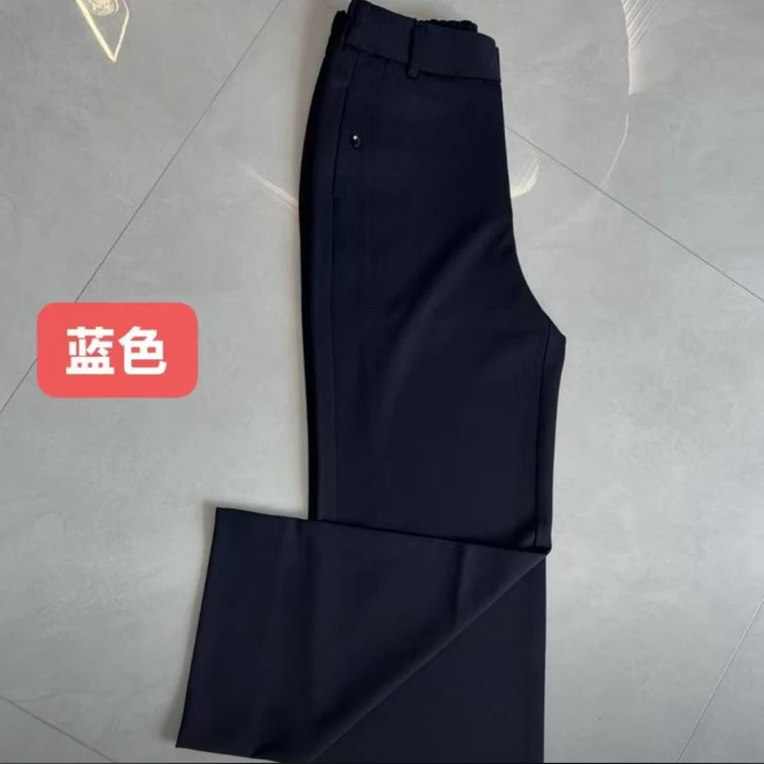 w6602秋冬新款小阔腿裤