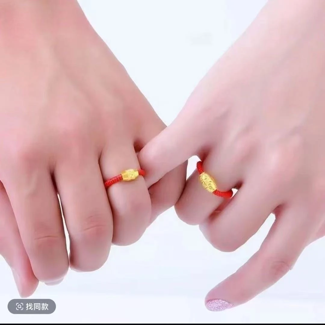 【新人福利】红绳转运珠戒指