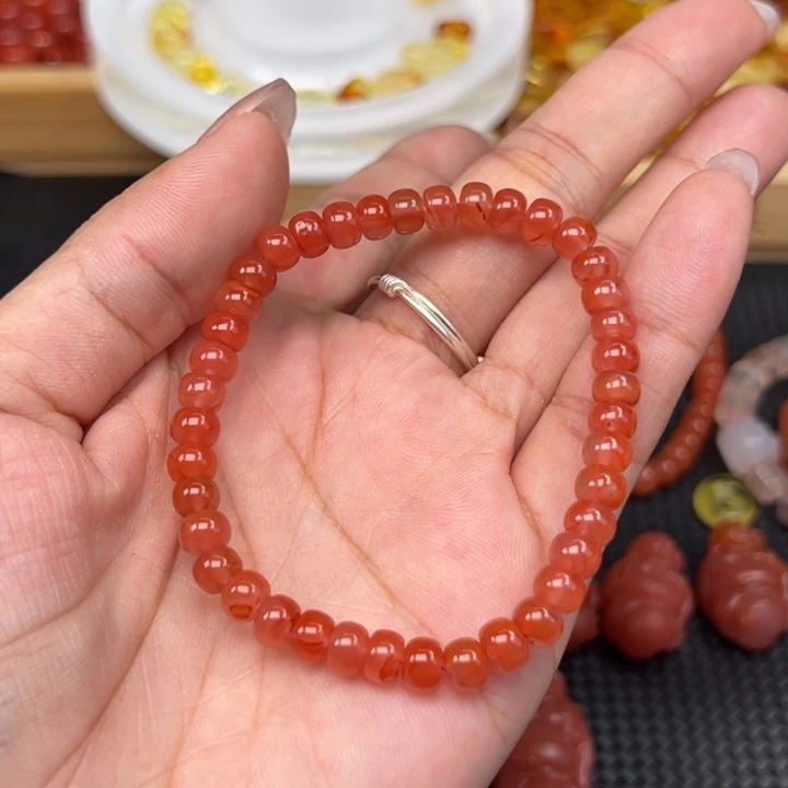 养****未镶嵌手串南红玛瑙