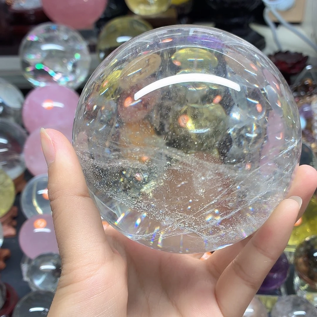 悦****珠宝半成品水晶未镶嵌星空水晶10➕